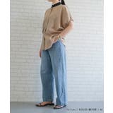 パフスリーブサイドタックブラウス 春 夏 秋 M L | aquagarage | 詳細画像12