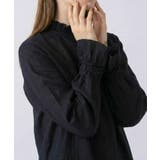 クリンクルフリルブラウス 春 秋 冬 レディース | aquagarage | 詳細画像10 