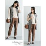 高見えする生地とデザインが魅力♪フロント裾タックブラウス | aquagarage | 詳細画像17