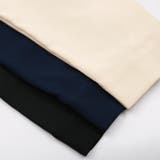 高見えする生地とデザインが魅力♪フロント裾タックブラウス | aquagarage | 詳細画像4