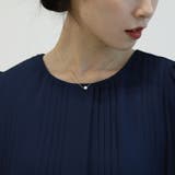 ON・OFF使える万能な1枚♪プリーツデザインシフォンブラウス | aquagarage | 詳細画像13