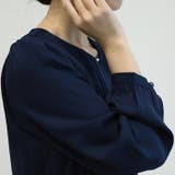 ON・OFF使える万能な1枚♪プリーツデザインシフォンブラウス | aquagarage | 詳細画像14