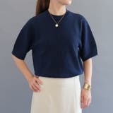 大人の抜け感を演出♪センターシームニット | aquagarage | 詳細画像2 