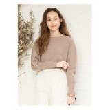 ベージュ | トップス ワッフル素材 サーマル素材 | aquagarage