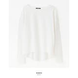 ホワイト | トップス ワッフル素材 サーマル素材 | aquagarage