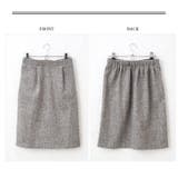 台形フレアミニスカート ツイード素材 レディース | aquagarage | 詳細画像8