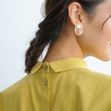 コットン100%で着心地抜群! バックボタンブラウス | aquagarage | 詳細画像6