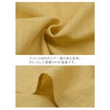 コットン100%で着心地抜群! バックボタンブラウス | aquagarage | 詳細画像10