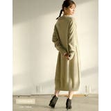 ずっと着たくなる肌触り！ふんわりとしたコクーンシルエットニットワンピース | aquagarage | 詳細画像15 