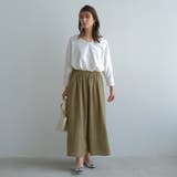 ドライで涼しげな風合いを演出! リラックスフレアスカート | aquagarage | 詳細画像2