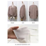 そのまま着るだけでこなれた印象に!裾ツイストスキッパーブラウス | aquagarage | 詳細画像9