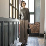 ウォーム感のある生地でステッチがさり気ないアクセント!ステッチデザインスウェット… | aquagarage | 詳細画像2