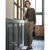 ウォーム感のある生地でステッチがさり気ないアクセント!ステッチデザインスウェット… | aquagarage | 詳細画像11