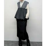 前後2wayバルーンベスト 春 秋 冬 レディース アクアガレージ | aquagarage | 詳細画像7