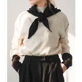 三角ストール  秋 冬 レディース | aquagarage | 詳細画像17 