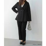 ノーカラーウエストシェイプペプラムジャケット 春 秋 M | aquagarage | 詳細画像14 