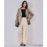 ノーカラーウエストシェイプペプラムジャケット 春 秋 M | aquagarage | 詳細画像10 