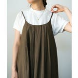 リネン混ワンピース 春 夏 秋 M | aquagarage | 詳細画像7