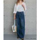 裾ドロストワイドスリーブシアーシャツ レディース 春 秋 冬 | aquagarage | 詳細画像5