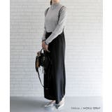 ボトルネックリブニットトップス 春 秋 冬 M レディース | aquagarage | 詳細画像13