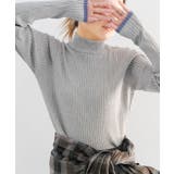 ボトルネックリブニットトップス 春 秋 冬 M レディース | aquagarage | 詳細画像14