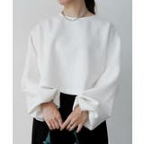 ダンボールニット裾ドロストトップス 春 秋 冬 M L レディース | aquagarage | 詳細画像10