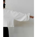 ダンボールニット裾ドロストトップス 春 秋 冬 M L レディース | aquagarage | 詳細画像14