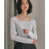 2wayラメカットソー 春 夏 秋 M レディース | aquagarage | 詳細画像3