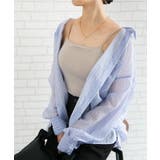 大活躍間違いなし！カップ付きラメスクエアキャミソール | aquagarage | 詳細画像5 