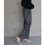 ジョーゼットカーブスラックスパンツ | aquagarage | 詳細画像11