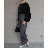 ジョーゼットカーブスラックスパンツ | aquagarage | 詳細画像12