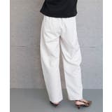 ジョーゼットカーブスラックスパンツ | aquagarage | 詳細画像14