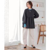 ジョーゼットカーブスラックスパンツ | aquagarage | 詳細画像4