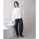 ジョーゼットカーブスラックスパンツ | aquagarage | 詳細画像9