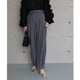 ジョーゼットカーブスラックスパンツ | aquagarage | 詳細画像10