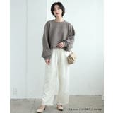 ロングシーズン使えるトレンドライクな1枚♪アシメタックパンツ | aquagarage | 詳細画像6