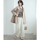 ロングシーズン使えるトレンドライクな1枚♪アシメタックパンツ | aquagarage | 詳細画像8