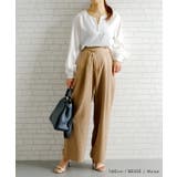 ロングシーズン使えるトレンドライクな1枚♪アシメタックパンツ | aquagarage | 詳細画像10