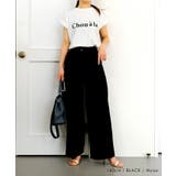 ロングシーズン使えるトレンドライクな1枚♪アシメタックパンツ | aquagarage | 詳細画像12