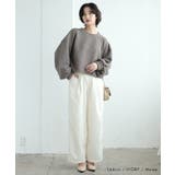 ロングシーズン使えるトレンドライクな1枚♪アシメタックパンツ | aquagarage | 詳細画像4