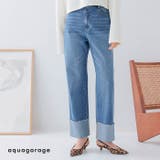 ロールアップデニムパンツ | aquagarage | 詳細画像1