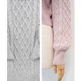 ケーブルフリルパールニット | aquagarage | 詳細画像16