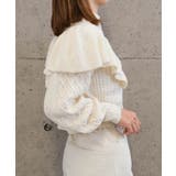 ケーブルフリルパールニット | aquagarage | 詳細画像7