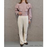 ケーブルフリルパールニット | aquagarage | 詳細画像10