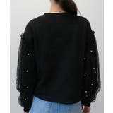 モックネックボリュームスリーブカットソー | aquagarage | 詳細画像6