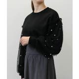 モックネックボリュームスリーブカットソー | aquagarage | 詳細画像8