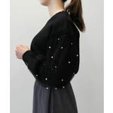 モックネックボリュームスリーブカットソー | aquagarage | 詳細画像9