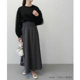 モックネックボリュームスリーブカットソー | aquagarage | 詳細画像10