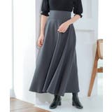 ジョーゼットハイウエストボリュームフレアスカート | aquagarage | 詳細画像4