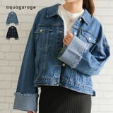 ワイドスリーブデニムジャケット 春 秋 冬 M | aquagarage | 詳細画像1